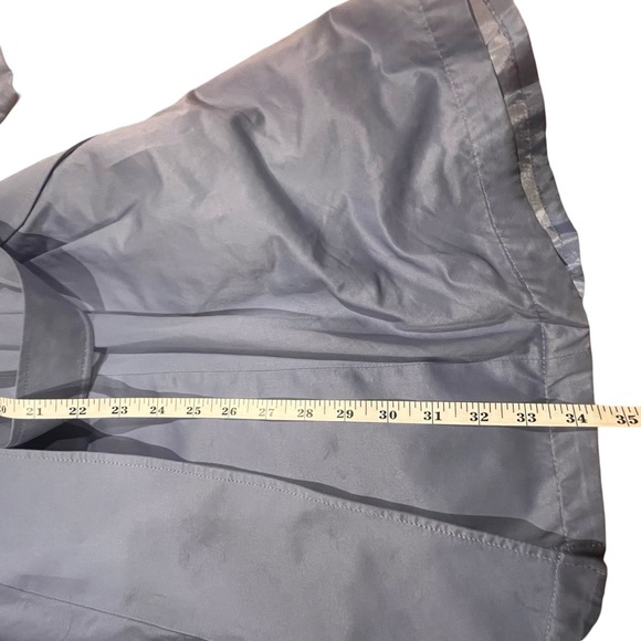 Kenneth Lady Blue Trench Coat with Double Breasted Closure and Matching Belt - Picture 4 of 8